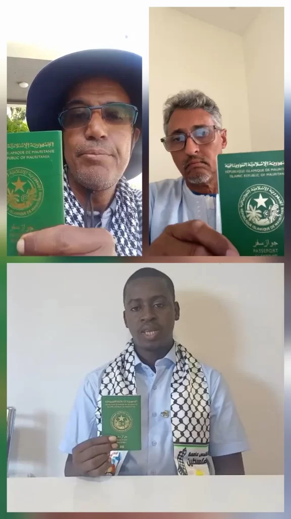 اختطاف ثلاثة موريتانيين مشاركين في أسطول متجه إلى غزة