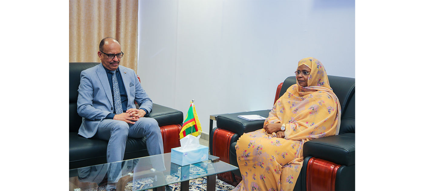 مباحثات موريتانية سودانية لتعزيز التعاون في مجال العمل