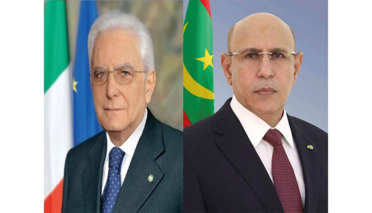 الرئيس غزواني يهنئ نظيره الإيطالي بعيد بلاده الوطني