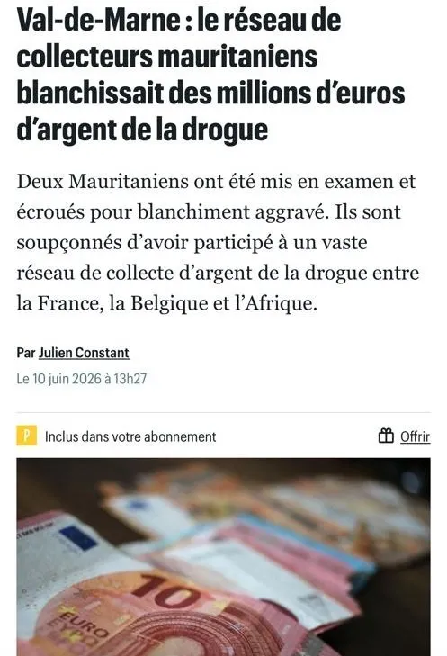 تحقيقات في فرنسا تطال موريتانيين بشبهة غسل أموال مرتبطة بشبكة دولية