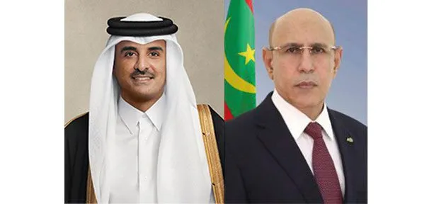 غزواني يعزي أمير قطر في وفاة والده الأمير السابق حمد بن خليفة آل ثاني
