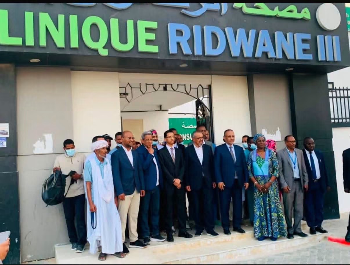 رئيس الصحة العالمية يشيد بمبادرة مصحة الرضوان الخيرية في نواكشوط