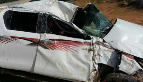 وفاة شخص وإصابة أربعة في تصادم على طريق نواذيبو