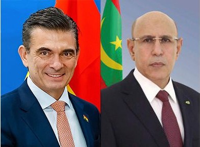 غزواني يؤكد رغبة موريتانيا في تعزيز التعاون مع بوليفيا
