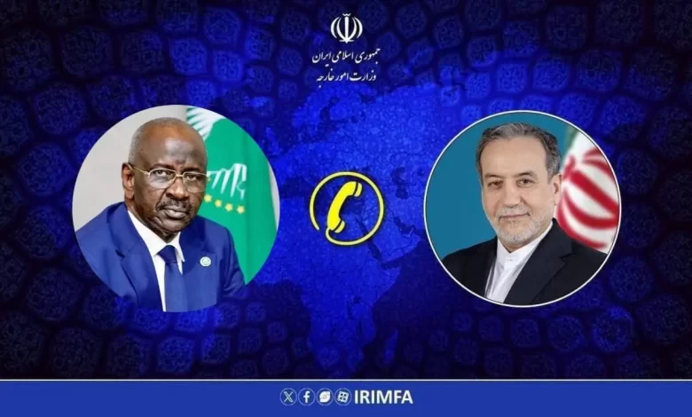 مباحثات هاتفية بين ولد مرزوك وعراقجي حول التعاون والتطورات الإقليمية