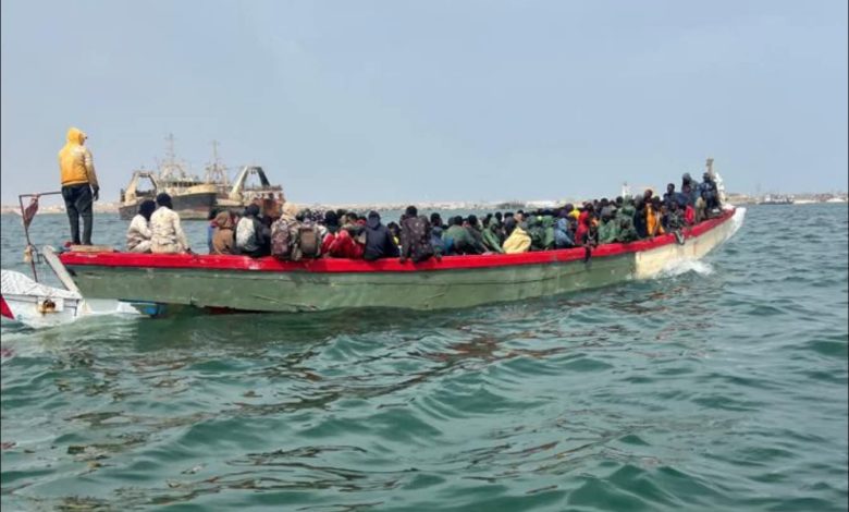 إنقاذ 315 مهاجراً قبالة السواحل الموريتانية