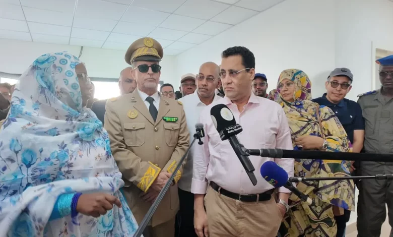 ولد اجاي يتفقد مشاريع صحية ومائية ورياضية في نواكشوط