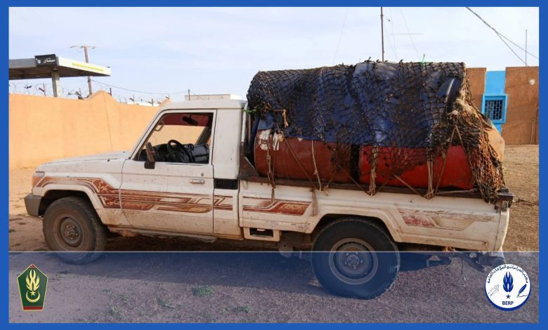 ضبط شحنة بنزين مهربة بحوزة الدرك في النعمة