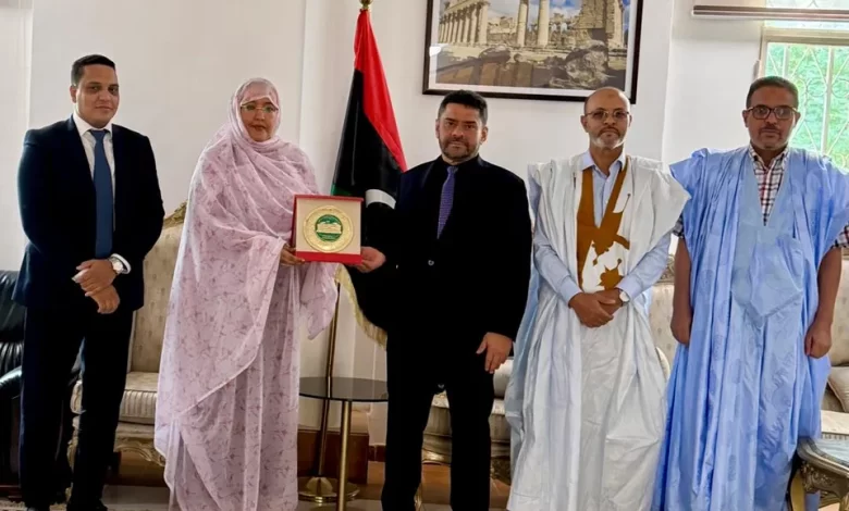 نواب موريتانيون يبحثون مع السفير الليبي تذليل عقبات التعاون